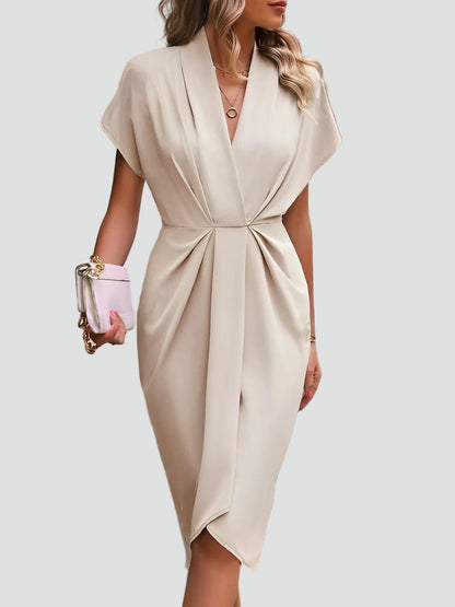 Dames Wikkeljurk Zacht Comfortabel Elegante Pasvorm