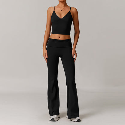 Yoga Sportset Dames 2-Delig Comfortabel Naadloos