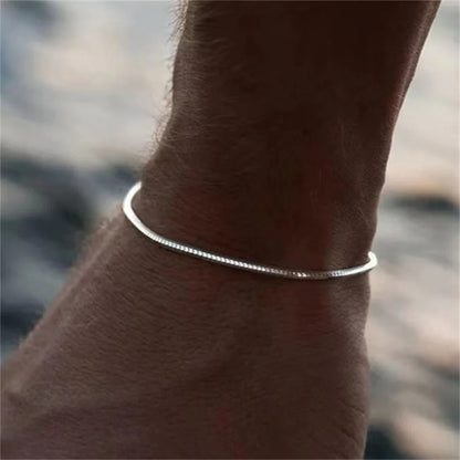 Roestvrijstalen Armband Holly Jewelry Modern Design Zilverkleurig