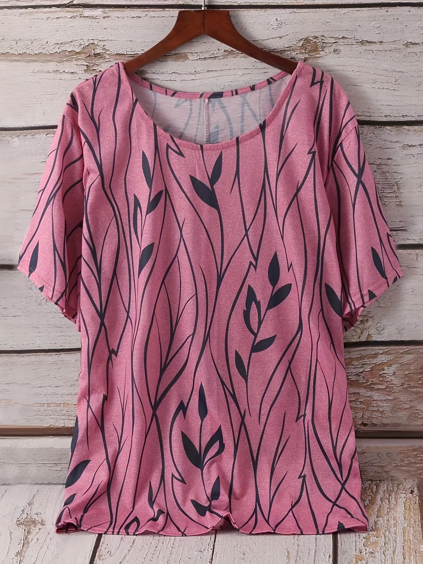 Zomer Shirt Bloeipatronen Floris Stijl