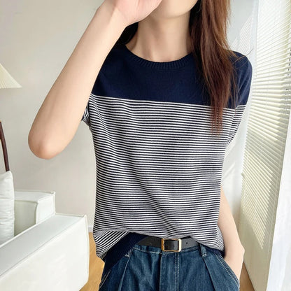Vrouwen T-shirt Kort Mouw Zomerse Kleding - StudioMarella
