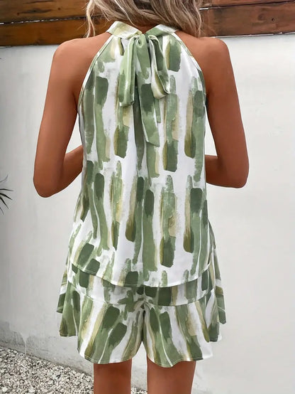 Dames Shorts Zomerkleding Leuke Allover Print