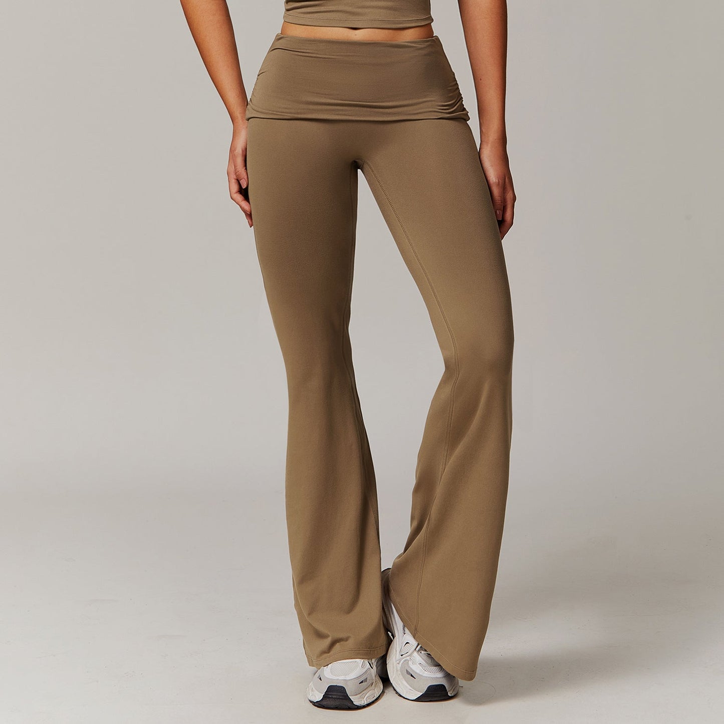 Yoga Broek Dames Hoge Taille Comfortabele Flared Sportbroek voor Vrouw