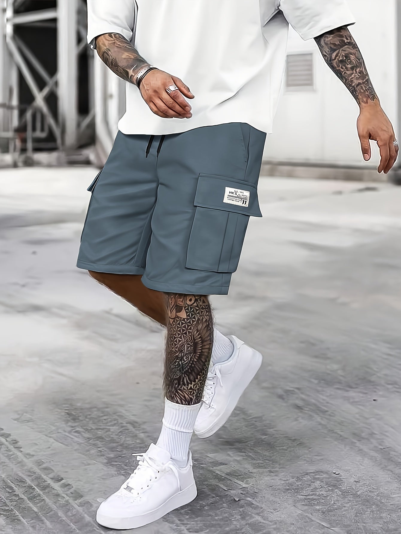 Heren Shorts Cargo Zomer Broek Lichtgewicht - StudioMarella