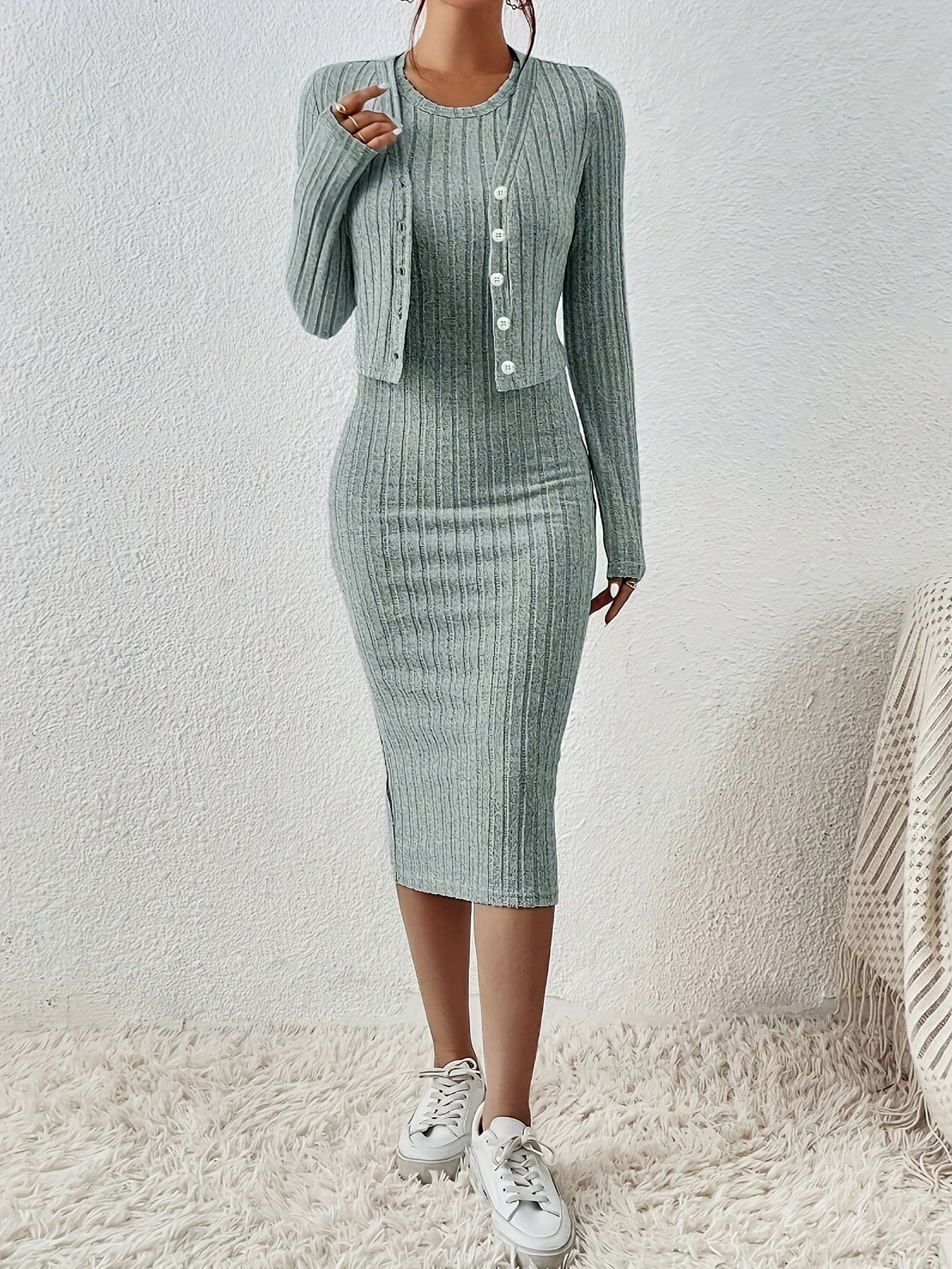 Elegant Tweedelig Bankstel Velanora Stijl