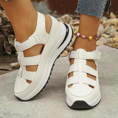 Dames Sandalen Leer Comfortabele Pasvorm