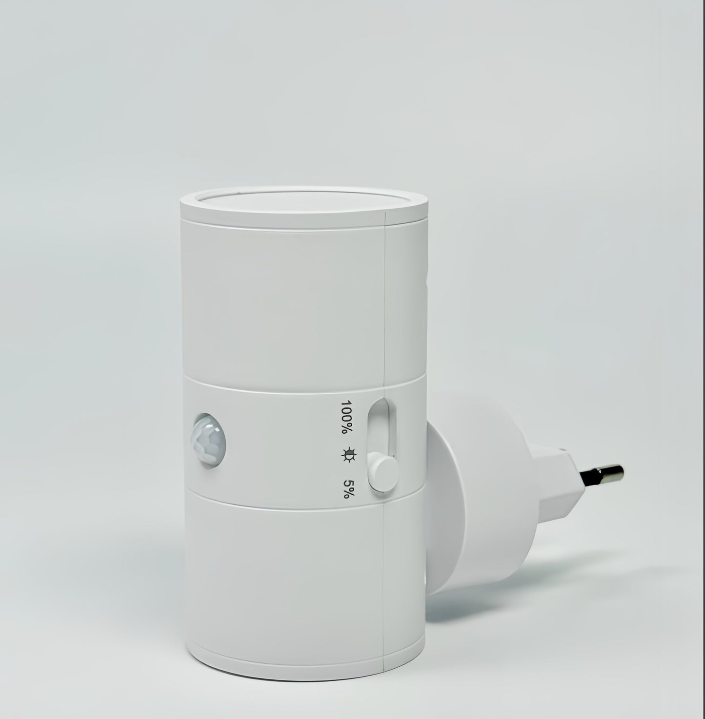 Dimbare LED Stopcontactlamp Warm Wit 3000K Instelbare Helderheid Compact Nachtlicht voor Gang Slaapkamer Kinderkamer Eenvoudige Installatie zonder Gereedschap