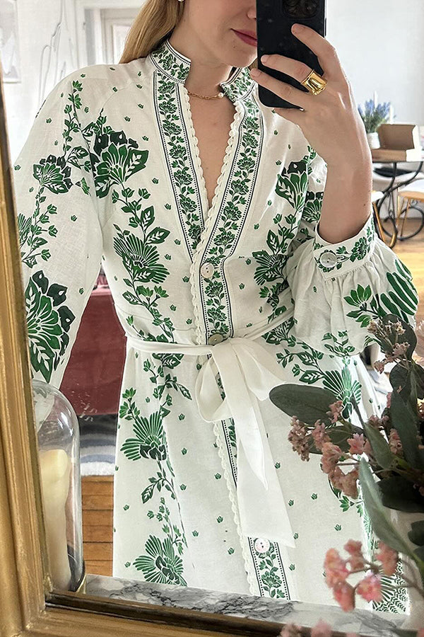 Isabella Jurk Lange Mouw Maxi Zwart