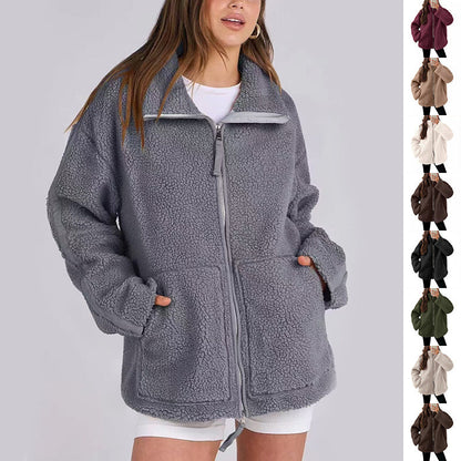 Dames Fleecejas Warm en Zacht voor Winter