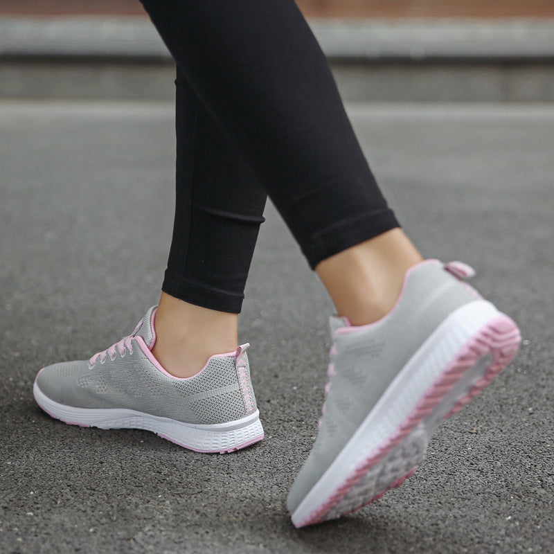 Dames Comfortabele Loop­sneakers Ergonomisch