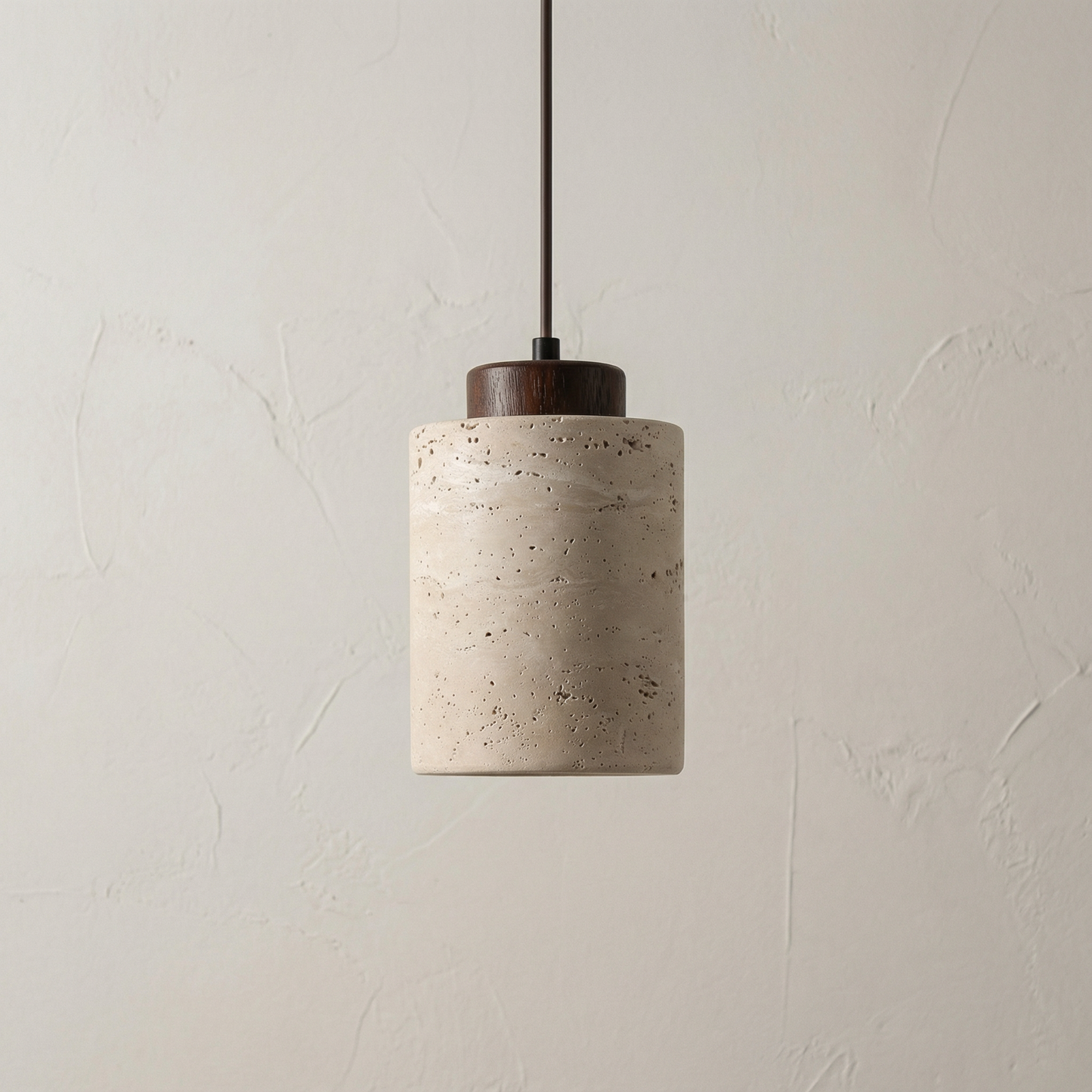 Vidar – Moderne Stenen Hanglamp met Natuurlijke Textuur