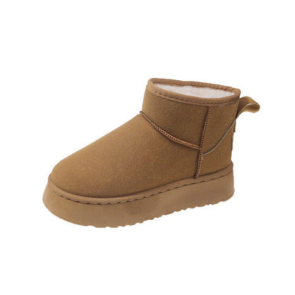 Dames Sneeuwboots Warm Gevoerd Plateau Winter