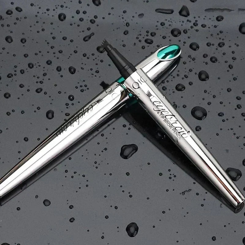 3D Wenkbrauwpotlood voor Natuurlijke Haarlook | Precisie Applicator | Langhoudend tot 36 Uur | Waterproof Brow Pencil