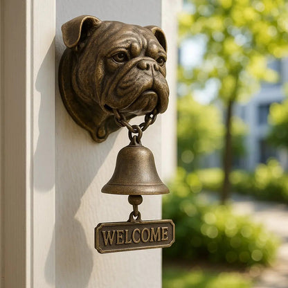 Deurbel met Hond – Gietijzeren Vintage Belletje voor Gastvrij Welkom