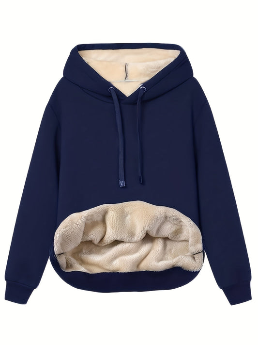 Dames Hoodie Zacht Fleece Warm en Comfortabel - StudioMarella