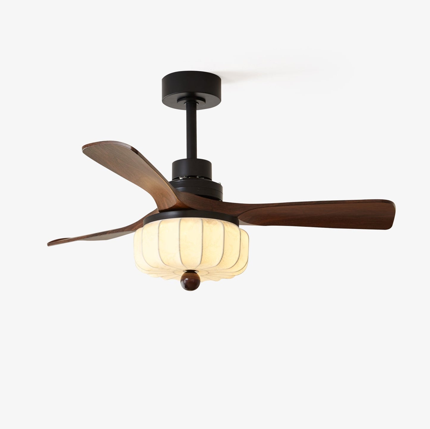 Vintage Plafondventilator met Verlichting en Afstandsbediening – Modern Design met 6 Snelheden
