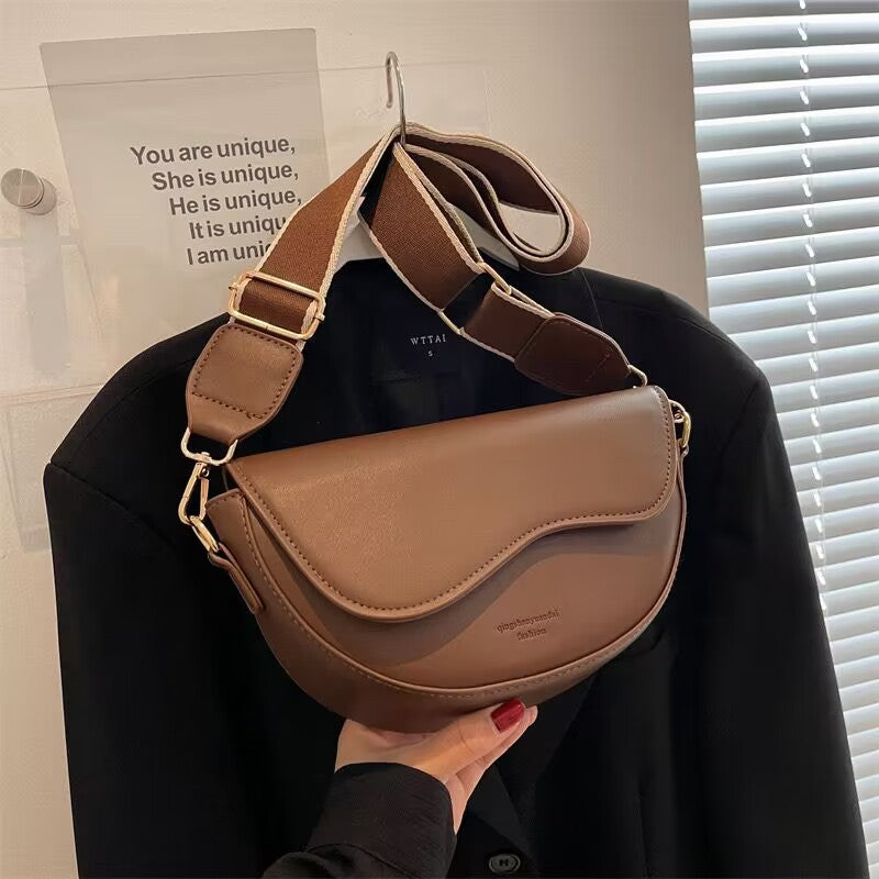 Kleine Vegan Crossbody Tas voor Dames van Imitatieleer