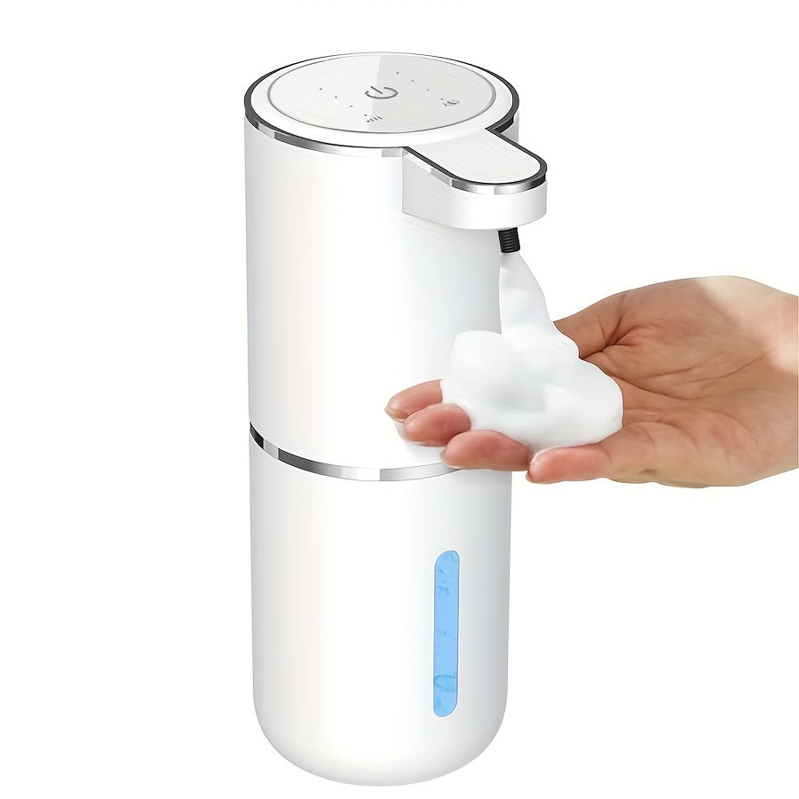 Automatische Zeepdispenser Sensor 380ml Kunststof Wit Badkamer Keuken Wandmontage Schuimdispenser USB Oplaadbaar