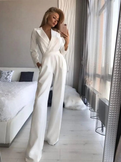 Elegante Jumpsuit voor Vrouw Zakelijk Design