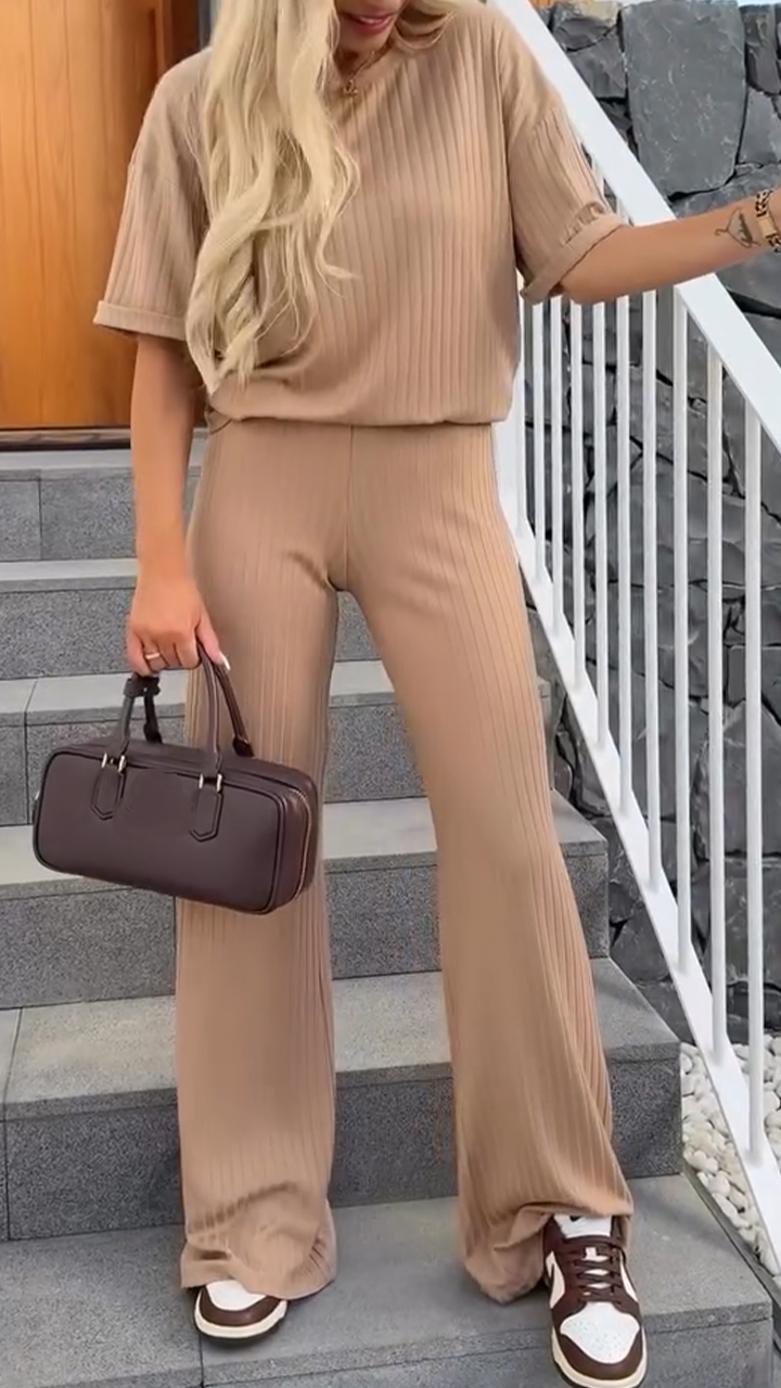 Zachte Lounge Set voor Vrouw Tweedelig Comfortabel - StudioMarella
