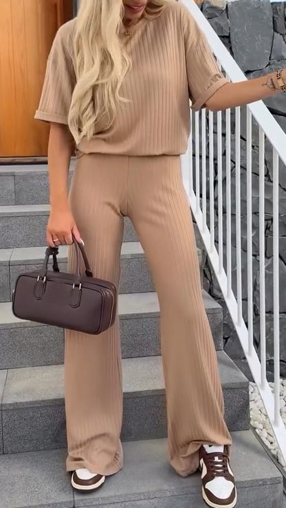 Zachte Lounge Set voor Vrouw Tweedelig Comfortabel - StudioMarella