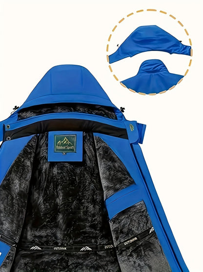 Waterdichte Softshell Jas Ottavio Warm en Impermeabel