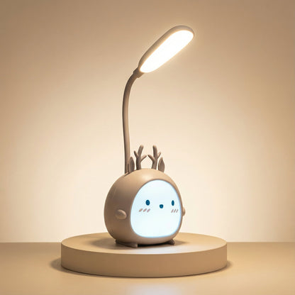 Oplaadbare Kinderlamp met Flexibele Arm en LED-Verlichting – Bureaulamp voor Kinderkamer