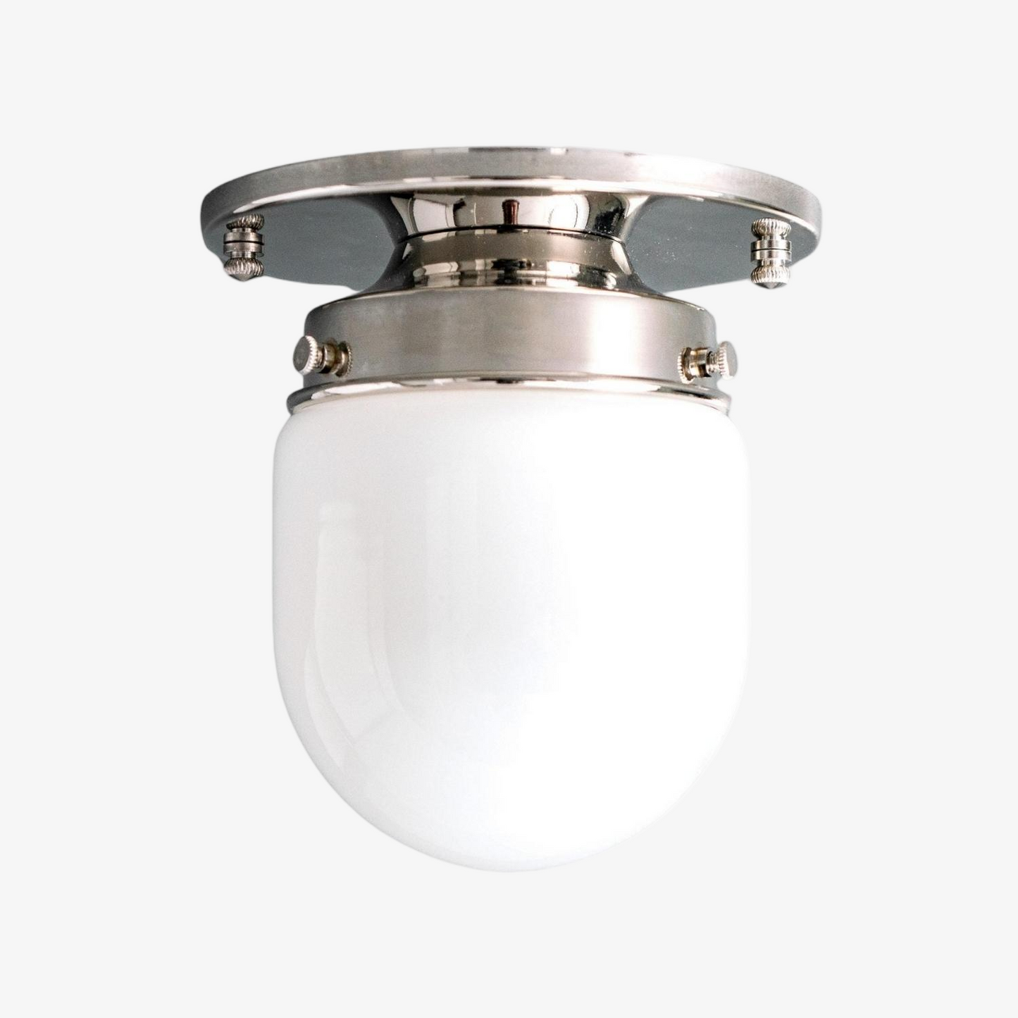 Opaal Glazen Wandlamp & Plafondlamp Dubbelfunctie Modern Design Messing