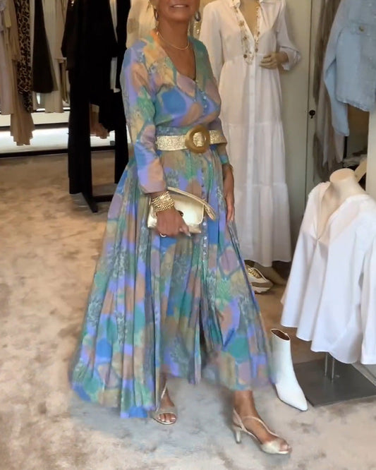 Dame Jurk Lange Mouw - StudioMarella