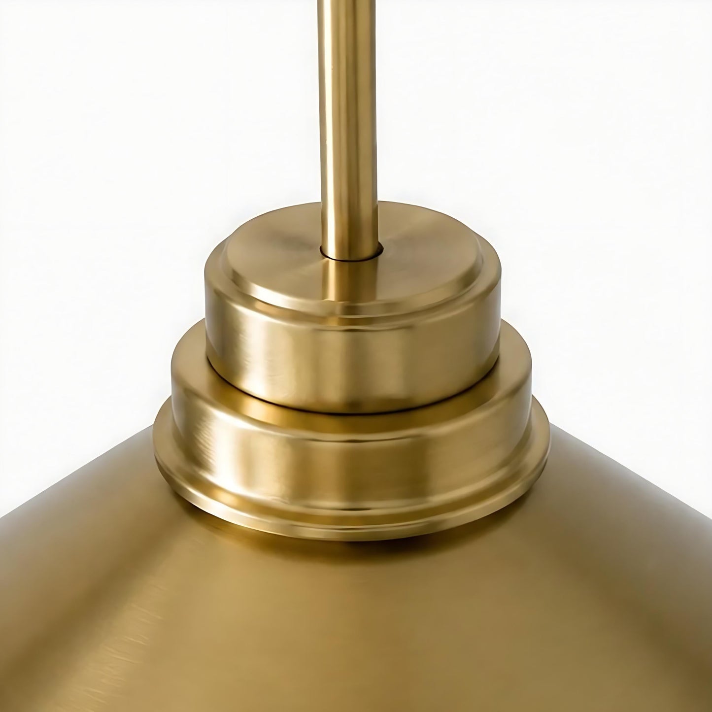 Kegelvormige Hanglamp in Landelijke Stijl - Dimbaar - Voor Keuken en Hal - Scandinavisch Geïnspireerd - Modern Farmhouse Verlichting