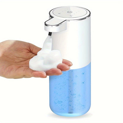 Automatische Zeepdispenser Sensor 380ml Kunststof Wit Badkamer Keuken Wandmontage Schuimdispenser USB Oplaadbaar