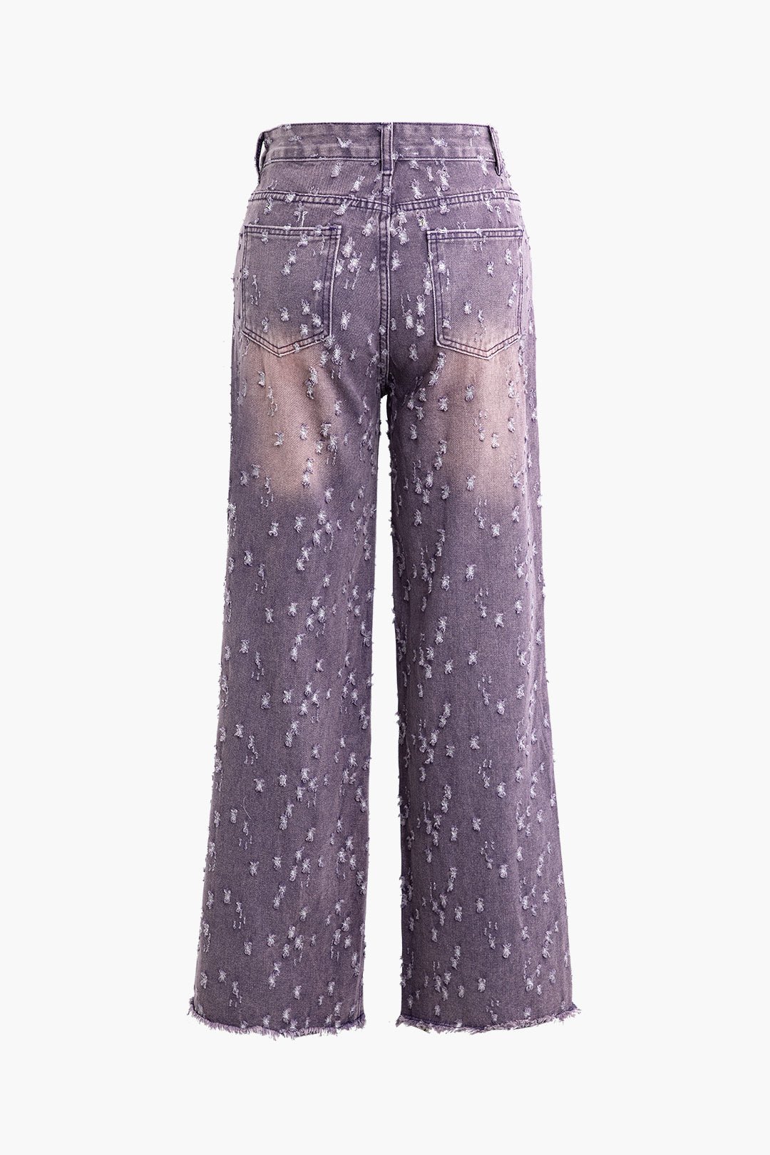 Vrouwelijke Wide Leg Jeans Comfortabele Gewassen Stijl