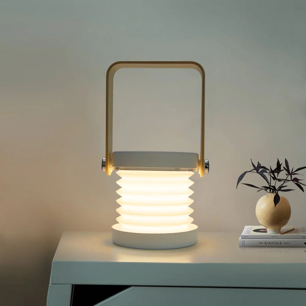 Opvouwbare LED-Leeslamp met USB-Oplaadpoort – Oogvriendelijk Leeslicht zonder Schittering voor Lezen, Werken & Studeren