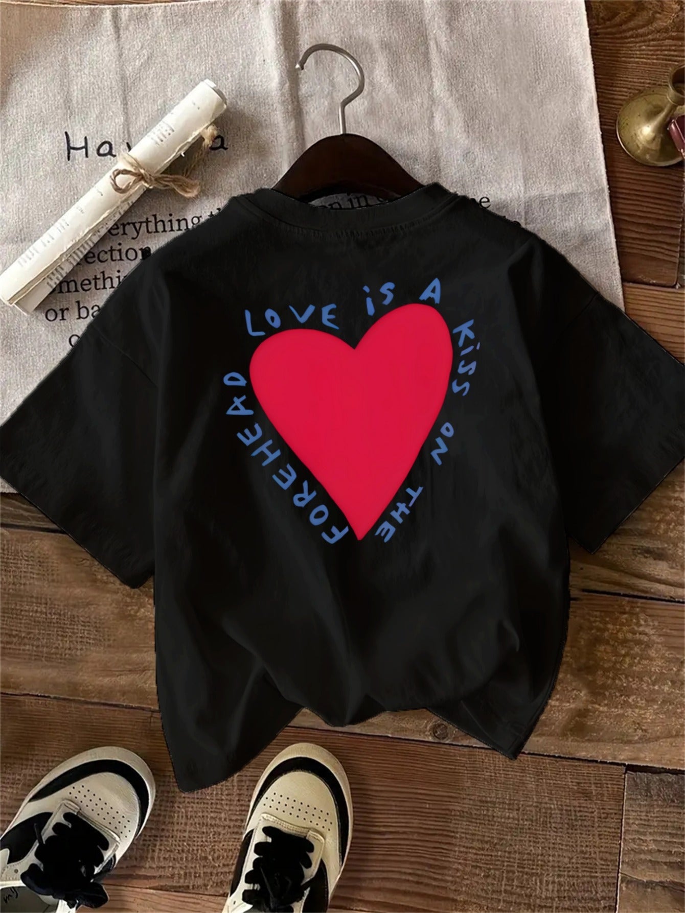 Dames T-shirt Katoen Regular Fit Met Print