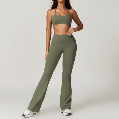 Yoga Outfit Dames Sneldrogend 2-Delig Sportkleding - StudioMarella