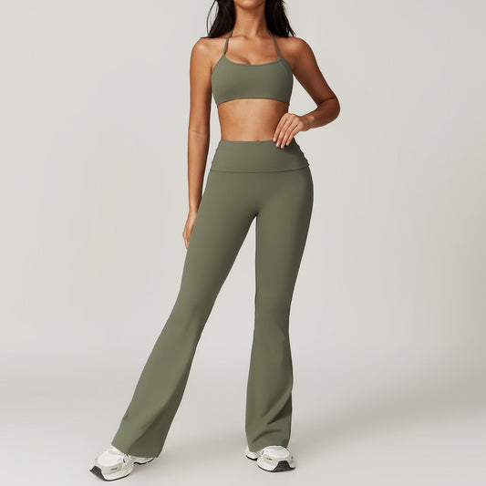 Yoga Outfit Dames Sneldrogend 2-Delig Sportkleding - StudioMarella