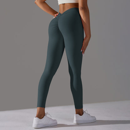 Dames Sportlegging met Push-Up Effect en Scrunch Detail