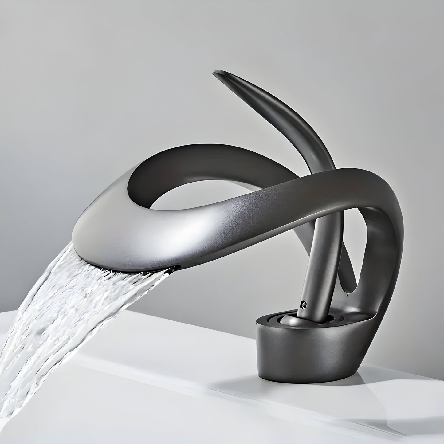 Wastafelkraan Design Waterval Mengkraan Messing Modern