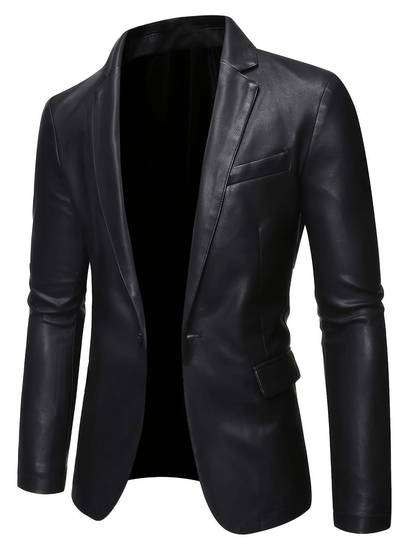 Leren Jas Trendy Design Italiaans Model