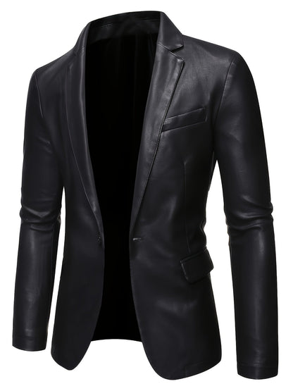 Leren Jas Trendy Design Italiaans Model