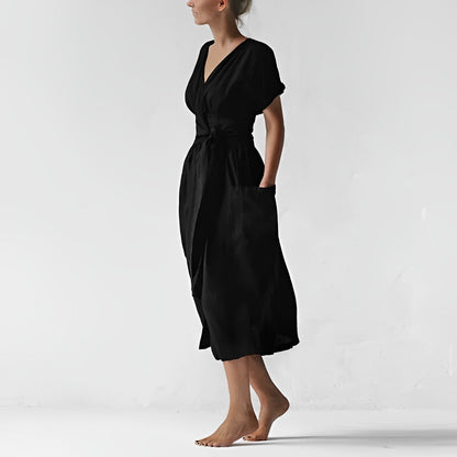 Vrouwelijke Zomerjurk Elegant Lange Jurk voor Dames