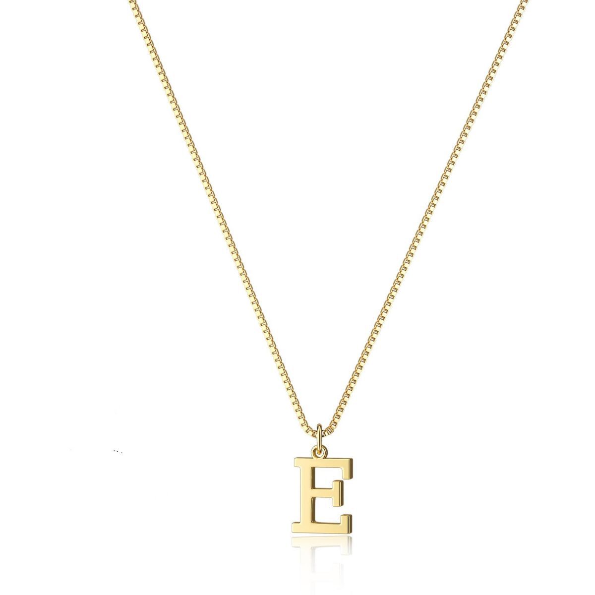 Gouden Ketting met Initialen voor Vrouw Persoonlijke Letter Sieraden
