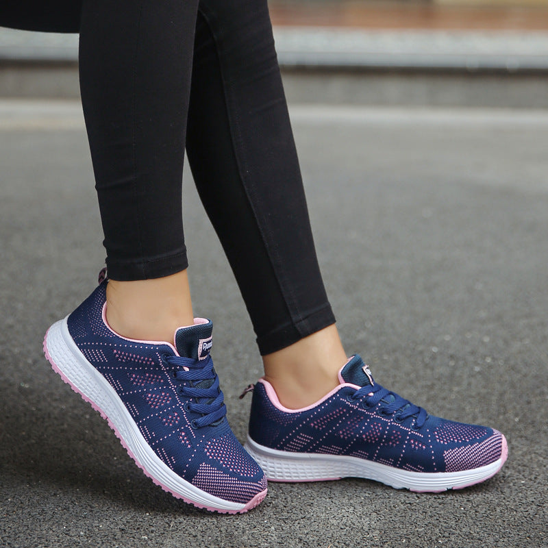 Dames Comfortabele Loop­sneakers Ergonomisch