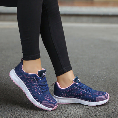Dames Comfortabele Loop­sneakers Ergonomisch