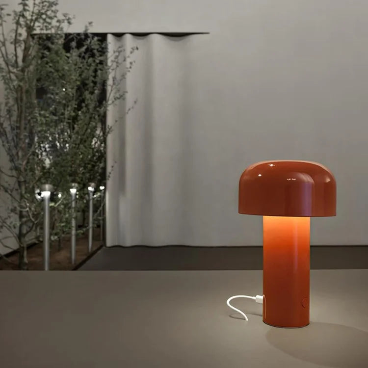 Paddenstoel Tafellamp Draadloos Dimbaar LED Sfeerverlichting Binnen Buiten