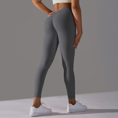 Dames Sportlegging met Push-Up Effect en Scrunch Detail