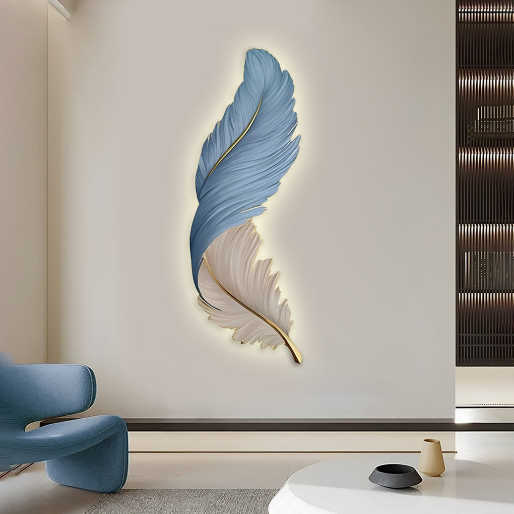 Wandlamp Veer LED Kunstpaneel USB Dimbaar 80cm 120cm