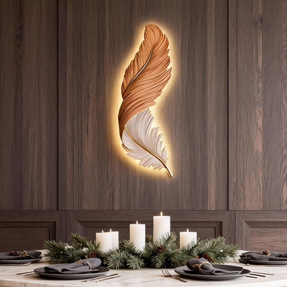 Wandlamp Veer LED Kunstpaneel USB Dimbaar 80cm 120cm