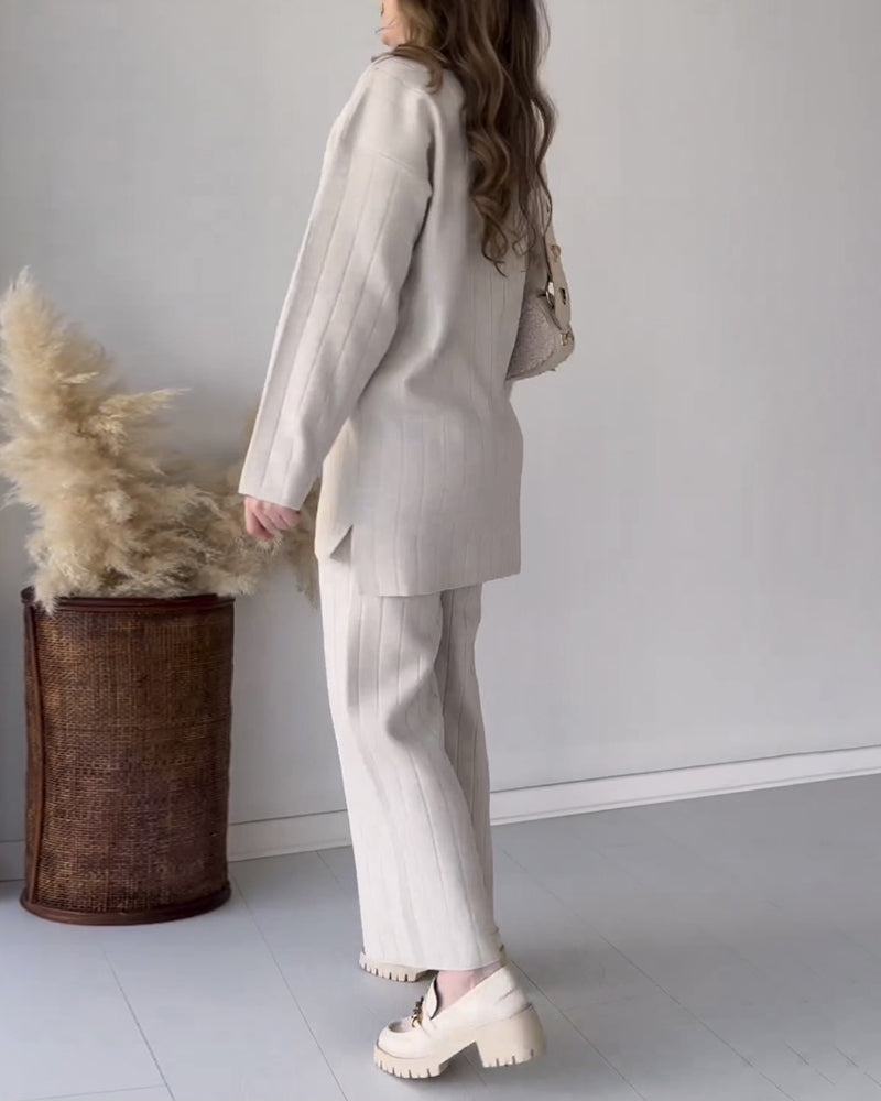 Dames 2-Delige Set Kleding Femke Jurk en Broek - StudioMarella