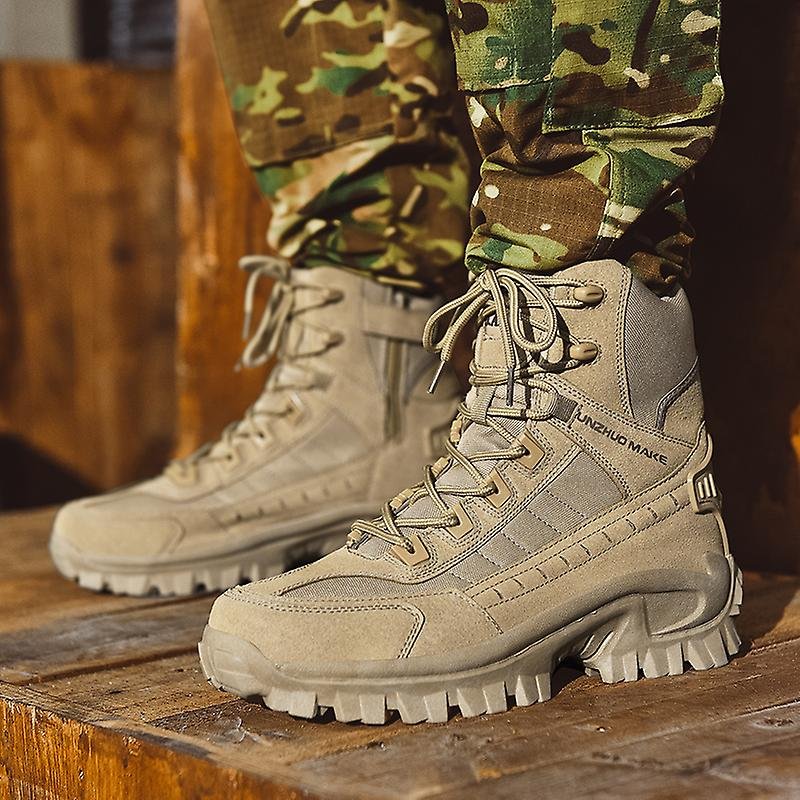 Dames Winterlaarzen Stoere Militaire Stijl - StudioMarella